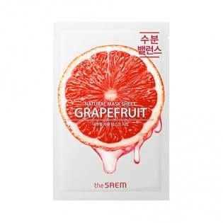 Маска тканевая с экстрактом грейпфрута The Saem Natural Grapefruit Mask Sheet (NEW)